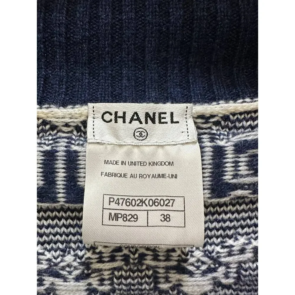 Chanel Cashmere Knit Set Sz.38